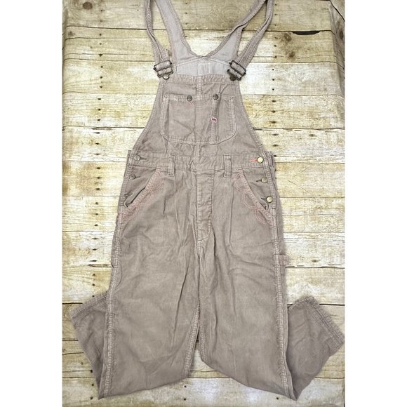 Lee Denim - Lee Frapbois Half Japan Overalls in Tan